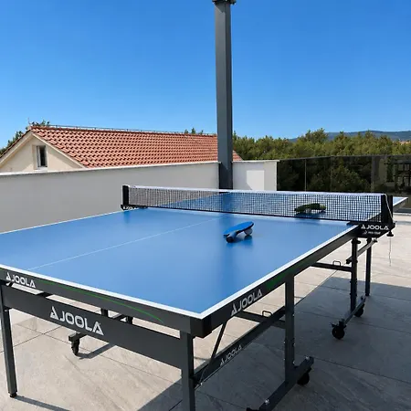 Villa Luxury Vesper- Heated Pool, Hot Tub, Rooftop Terrace, Gym Vodice